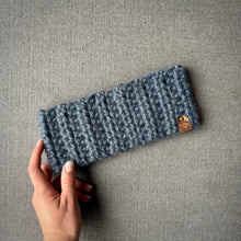 Charger l'image dans la galerie, Bandeau standard sans laine - Bleu acier - prêt à partir