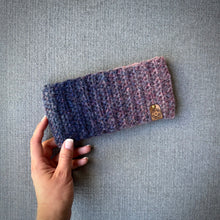 Charger l'image dans la galerie, Bandeau standard feutré (mince) dégradé marine & rose - Prêt à partir