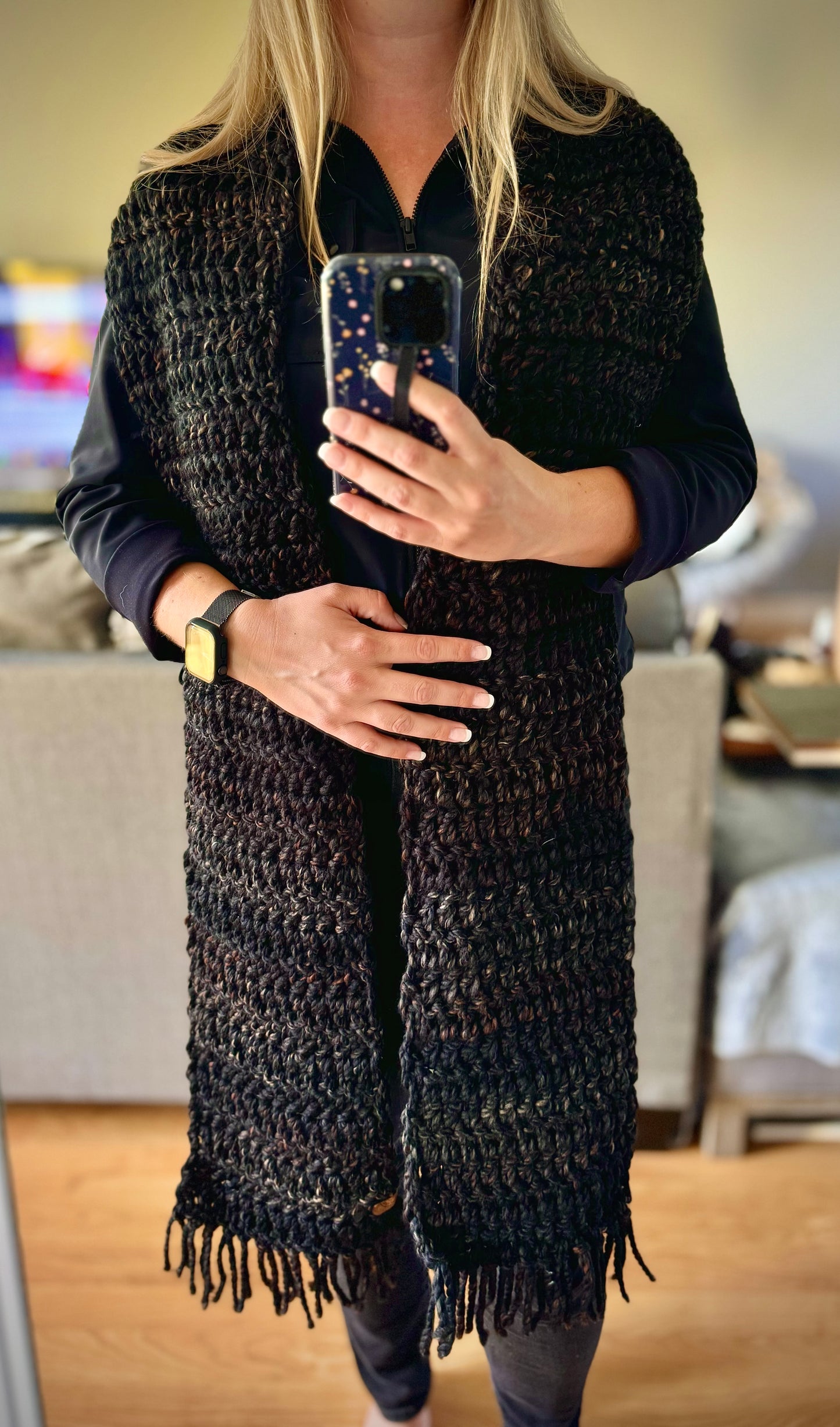 Handmade Crochet Standard Scarf - Made to Order