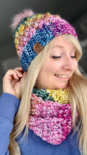 Charger l'image dans la galerie, Tuque & foulard infini - Multicolore - Prêt à partir