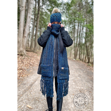 Charger l'image dans la galerie, Foulard avec poches - Couleur au choix - disponible sur commande seulement