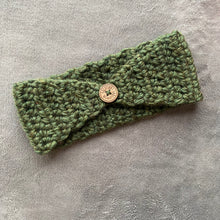 Load image into Gallery viewer, 2 in 1 headband - thick - Dark khaki - Ready to go