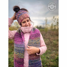 Charger l'image dans la galerie, Tuque pour chignon candy crush - Prêt à partir