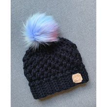 Charger l'image dans la galerie, Tuque classique noire - Sur commande