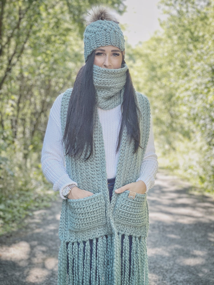 Foulard avec poches