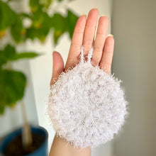 Load image into Gallery viewer, Handmade Exfoliating Sponge - White
