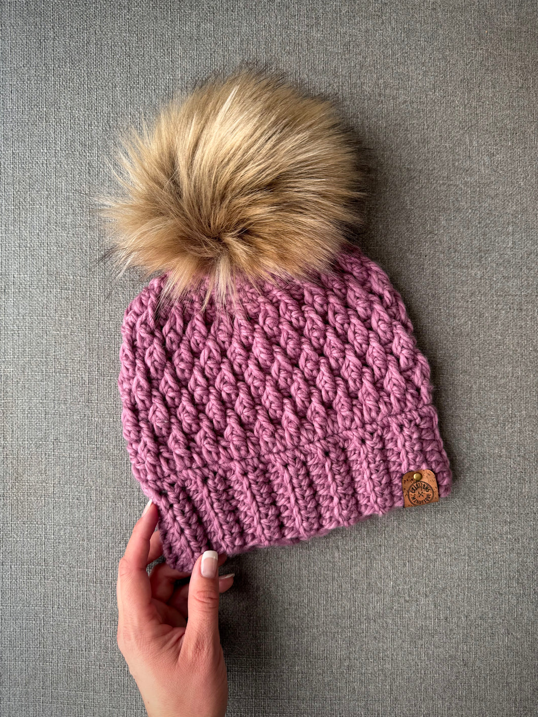 Collection Manhattan - Tuque rosie sans laine ultra douce