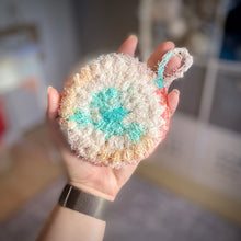 Load image into Gallery viewer, Handmade Exfoliating Sponge - Aloha - Limited Edition
