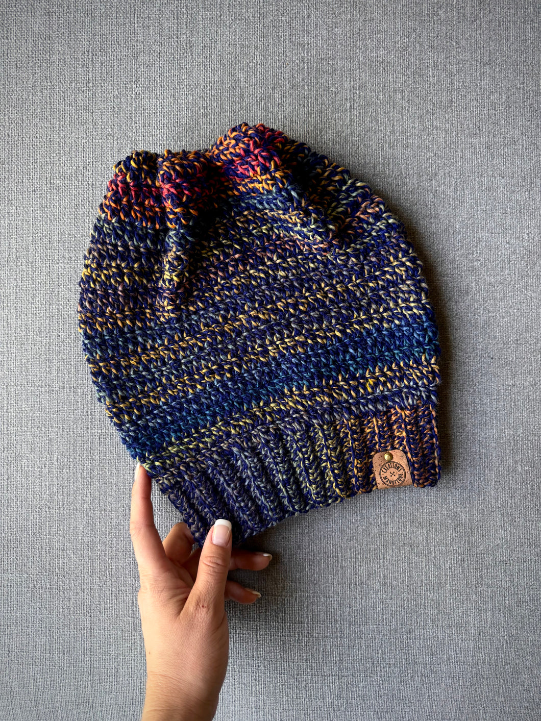 Tuque molle (beanie) mince - City lights - Prêt à partir