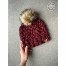 Load image into Gallery viewer, Burgundy tuque - On order
