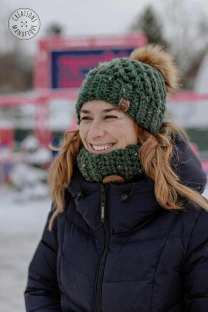 Handmade Crochet Pom-Pom Hat - Choice of Color - Made to Order
