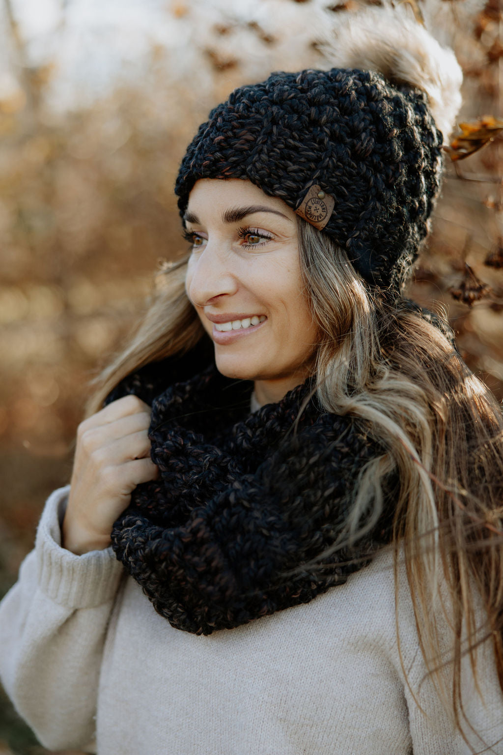 Handmade Crochet Pom-Pom Hat - Choice of Color - Made to Order