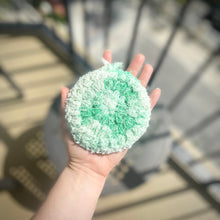 Load image into Gallery viewer, Handmade Exfoliating Sponge - Mint - Limited Edition
