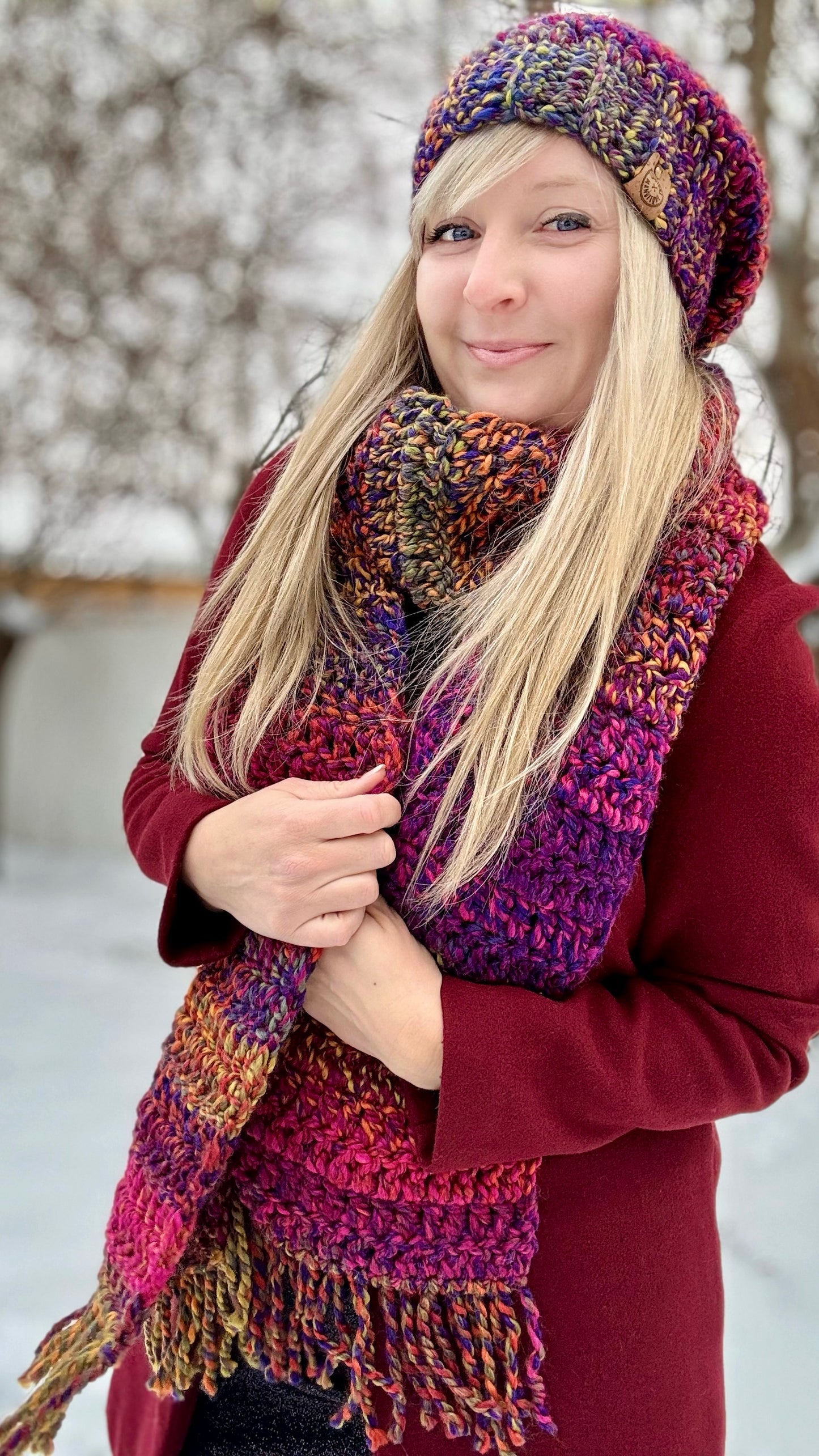 Handmade Crochet Standard Scarf - Made to Order