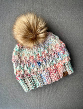 Load image into Gallery viewer, Cotton candy beanie - Ready to ship
