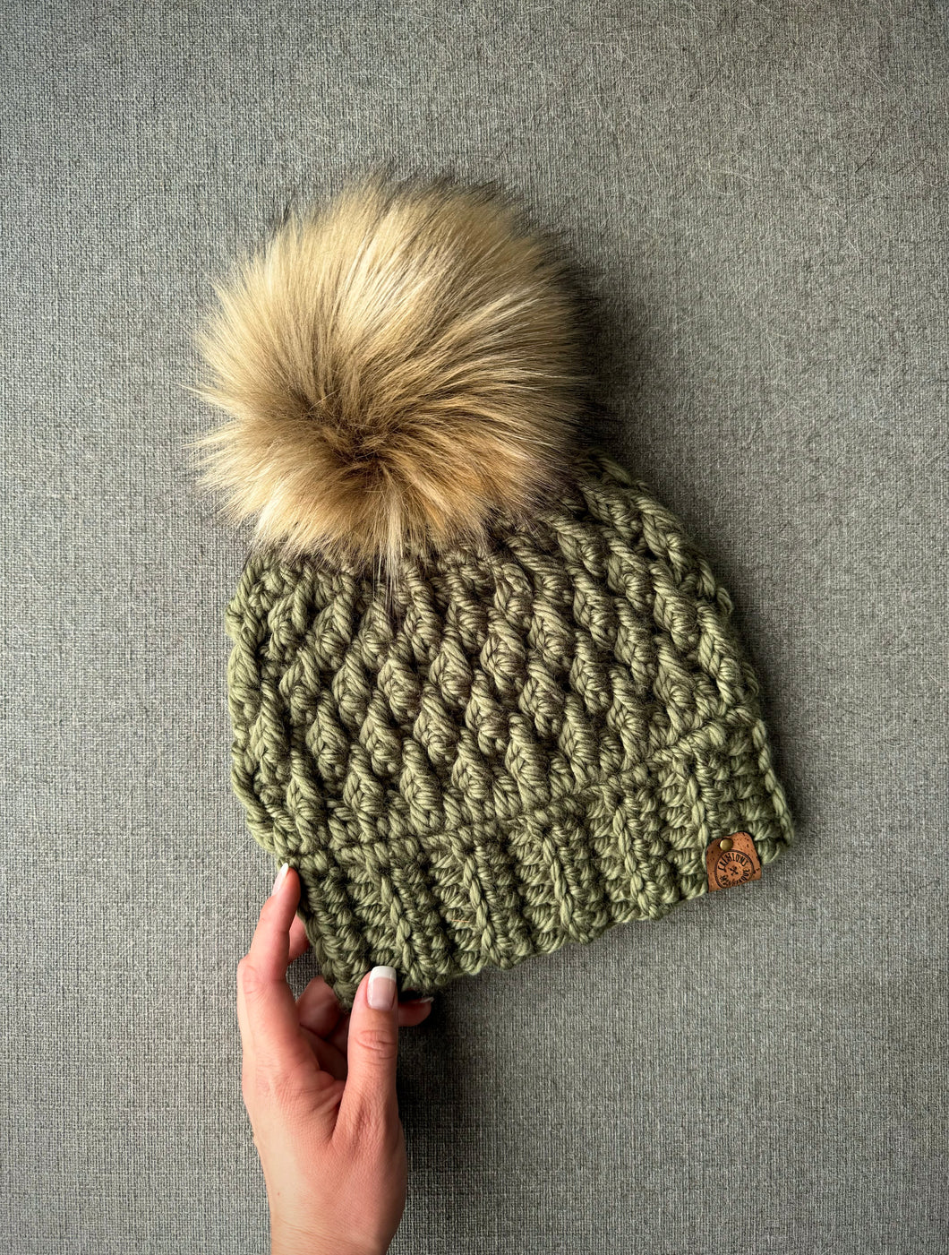 Collection Manhattan - Tuque vert sauge - une seule disponible