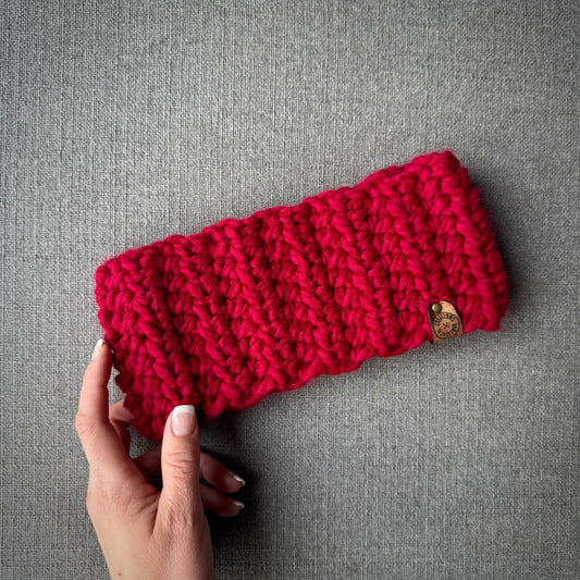 Bandeau standard (épais) Rouge - Prêt à partir