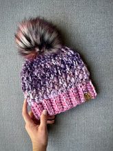 Load image into Gallery viewer, tuque &amp; foulard infini - Baies sauvage - prêt à partir
