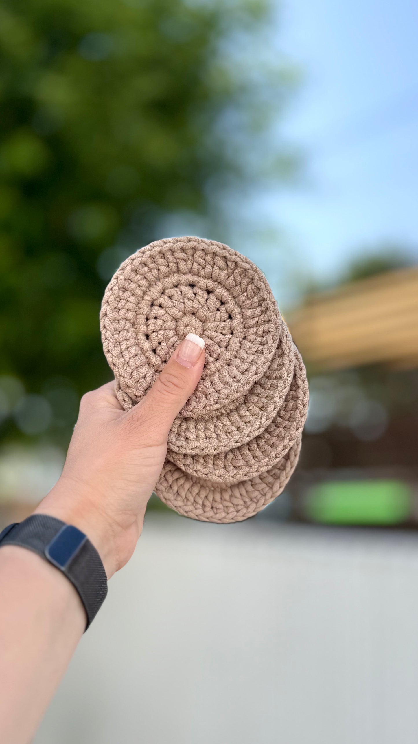 Sous-verres ronds boho
