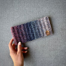 Load image into Gallery viewer, Bandeau standard feutré (mince) dégradé marine &amp; rose - Prêt à partir
