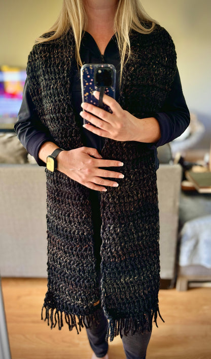 Handmade Crochet Standard Scarf - Made to Order