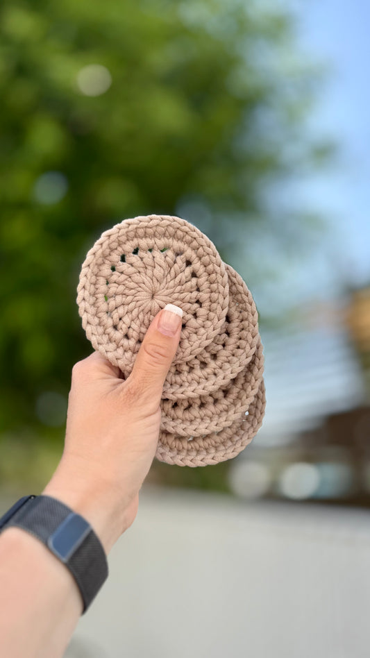 Sous-verres ronds boho