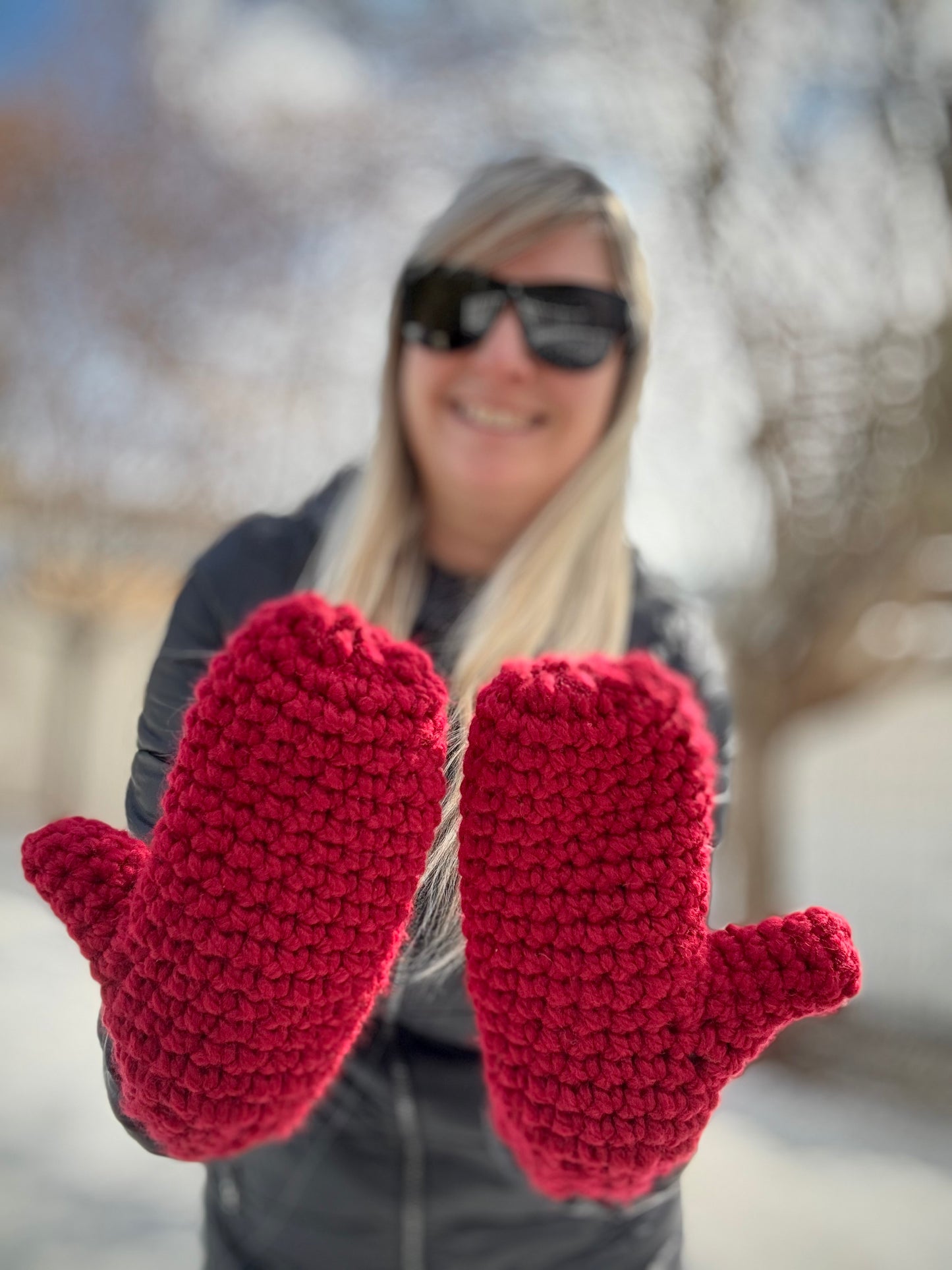 Handmade Crochet Mittens - Made to Order