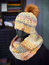 Load image into Gallery viewer, Infinity Scarf - Gingerbread - Ready to Go
