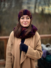 Load image into Gallery viewer, Infinity scarf - autumn color - Ready to go
