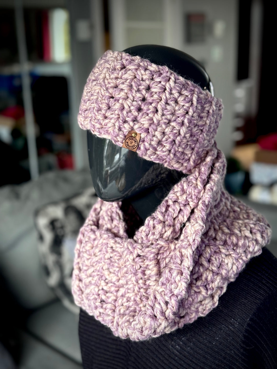 Foulard infini - Milkshake - Prêt à partir - un seul disponible