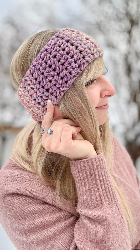 Collection Manhattan - Bandeau standard (épais) Rose lavande - Prêt à partir