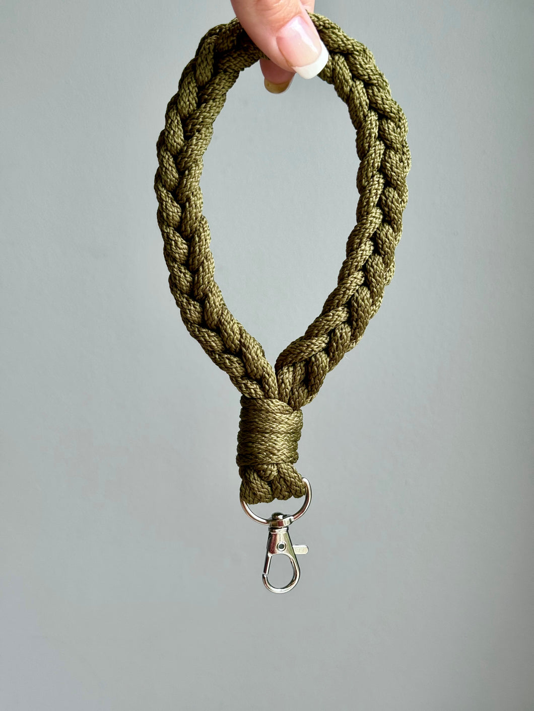 Khaki key ring