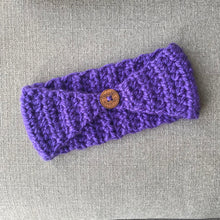 Load image into Gallery viewer, 2 in 1 Headband - Thick - Purple - Ready to go - Only one available

