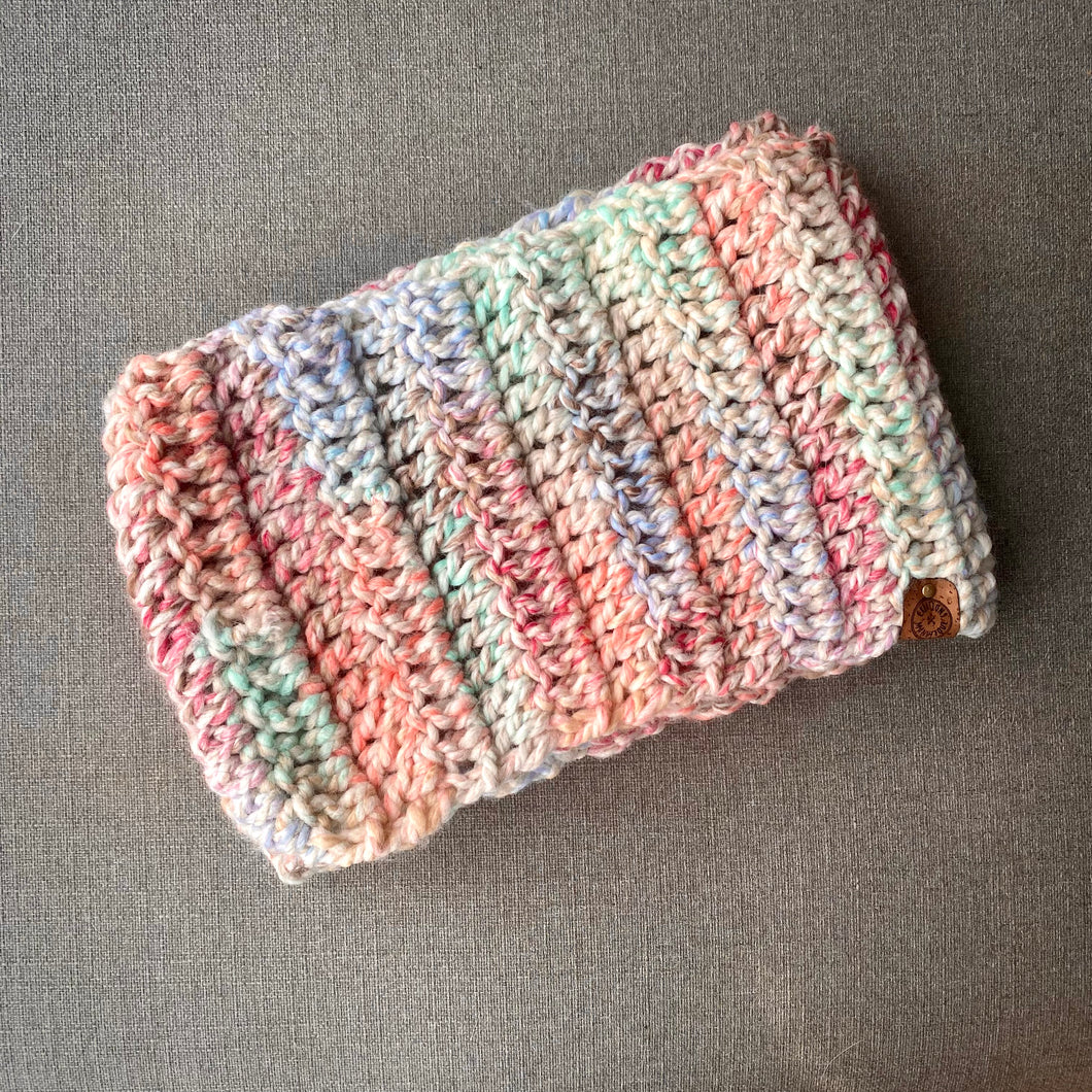 Infinity scarf - Cotton candy - Ready to go