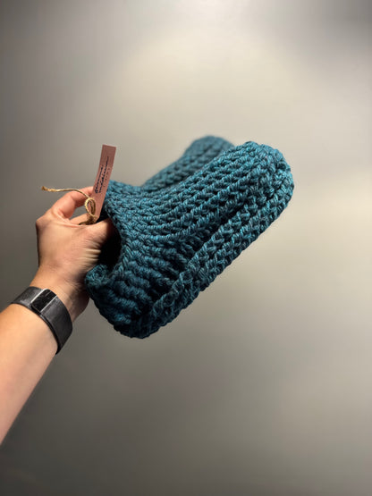 Pantoufles Fait au Crochet à la Main - Artisanales Québécoises