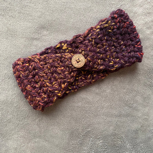 Bandeau 2 en 1 (épais) Couleur automne - Prêt à partir