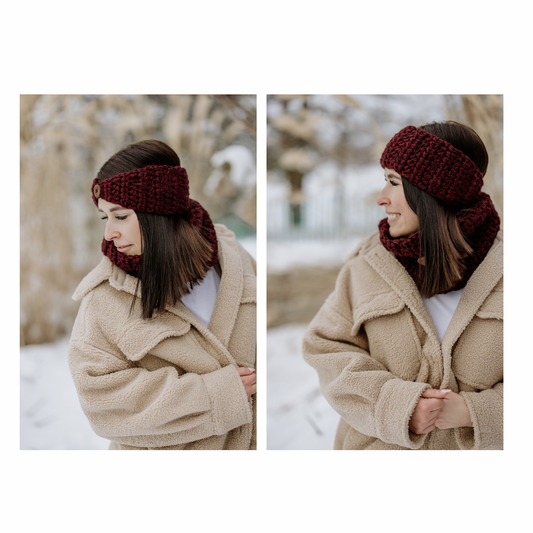 Bandeau 2 en 1 (épais)  Sur commande - Couleur au choix