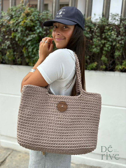 Handmade Crochet Tote Bag - 3 Models Available - Manufic Creations
