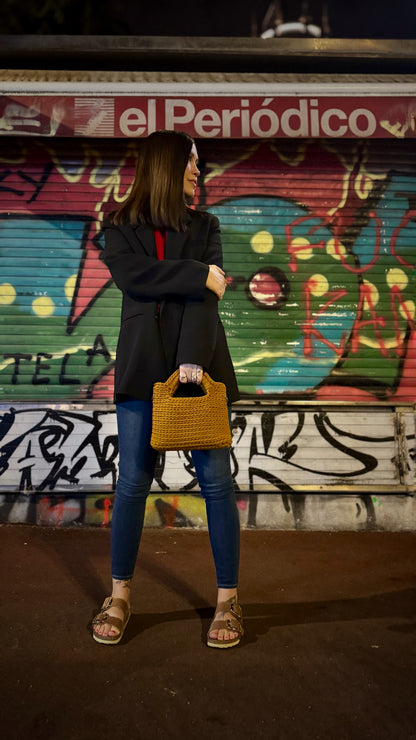 Sac à main Anne sur commande - Fait main au crochet