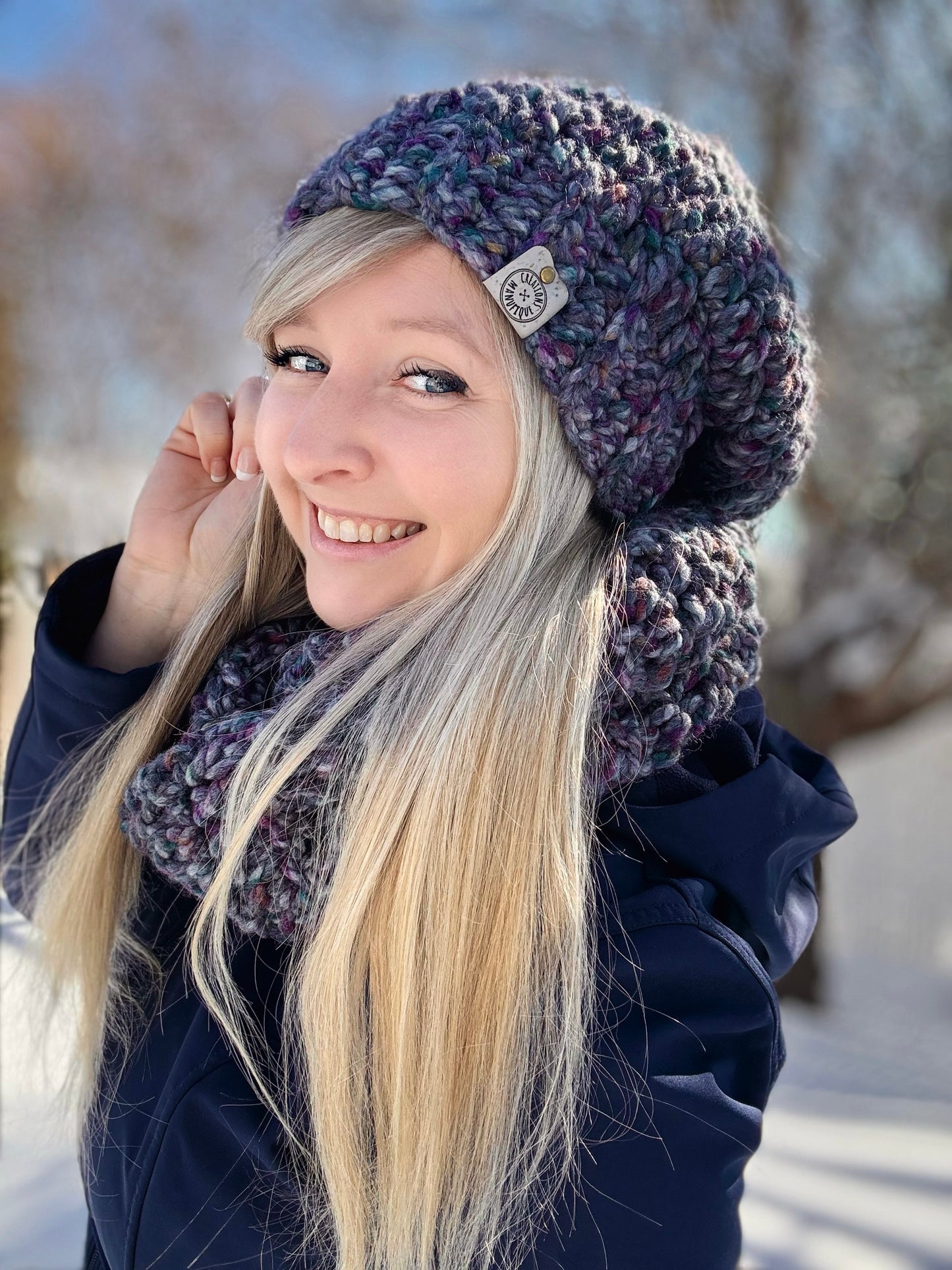 Soft, Thick Wool Handmade Crochet Beanie - Made to Order