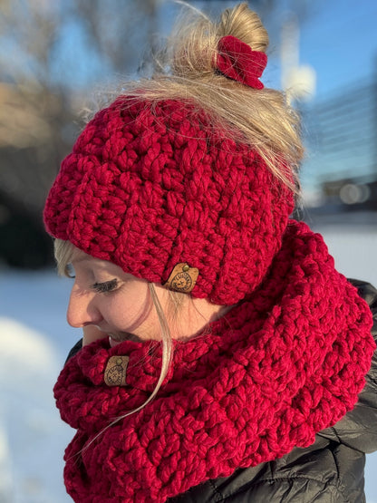 Messy bun hat - On order - Color of your choice