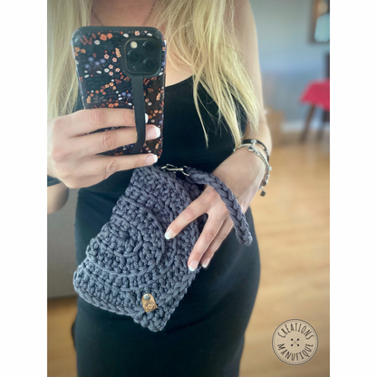 Petit sac à main style « clutch » - Prêt à partir