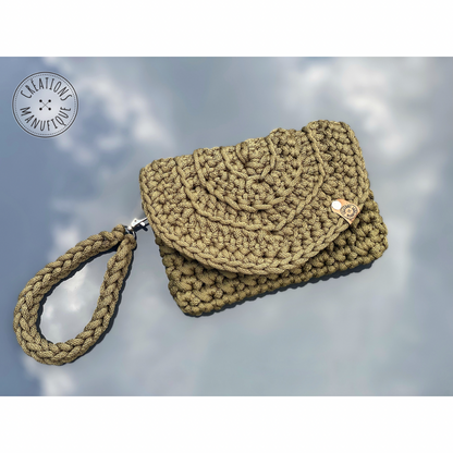 Petit sac à main style « clutch » - Prêt à partir