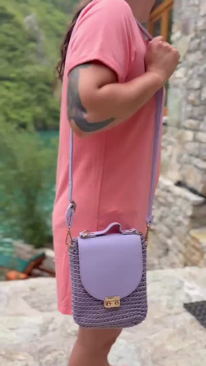 Sac à rabat - Lavande - Pré-commandé