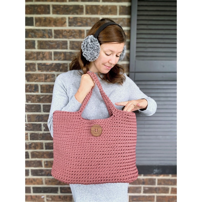 Handmade Crochet Tote Bag - 3 Models Available - Manufic Creations