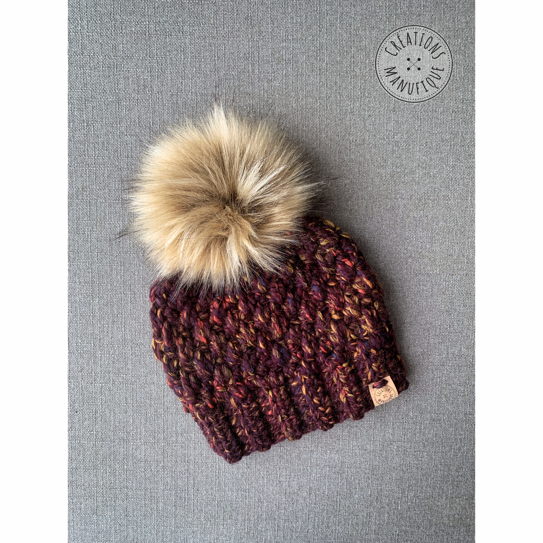 Tuque couleur automne - Prêt à partir