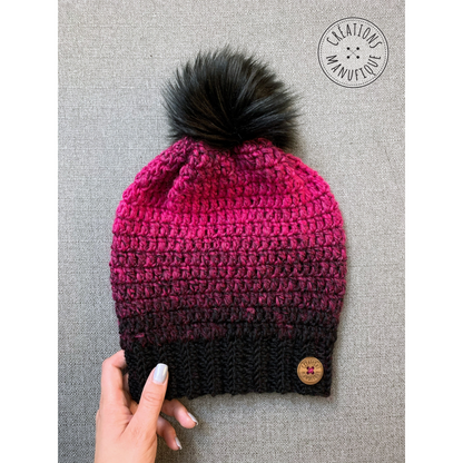 Soft, Thin Wool, Handmade Crochet Beanie - Made to Order