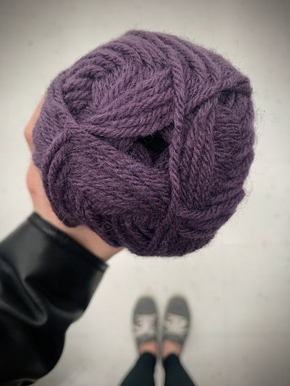 Soft, Thin Wool, Handmade Crochet Beanie - Made to Order