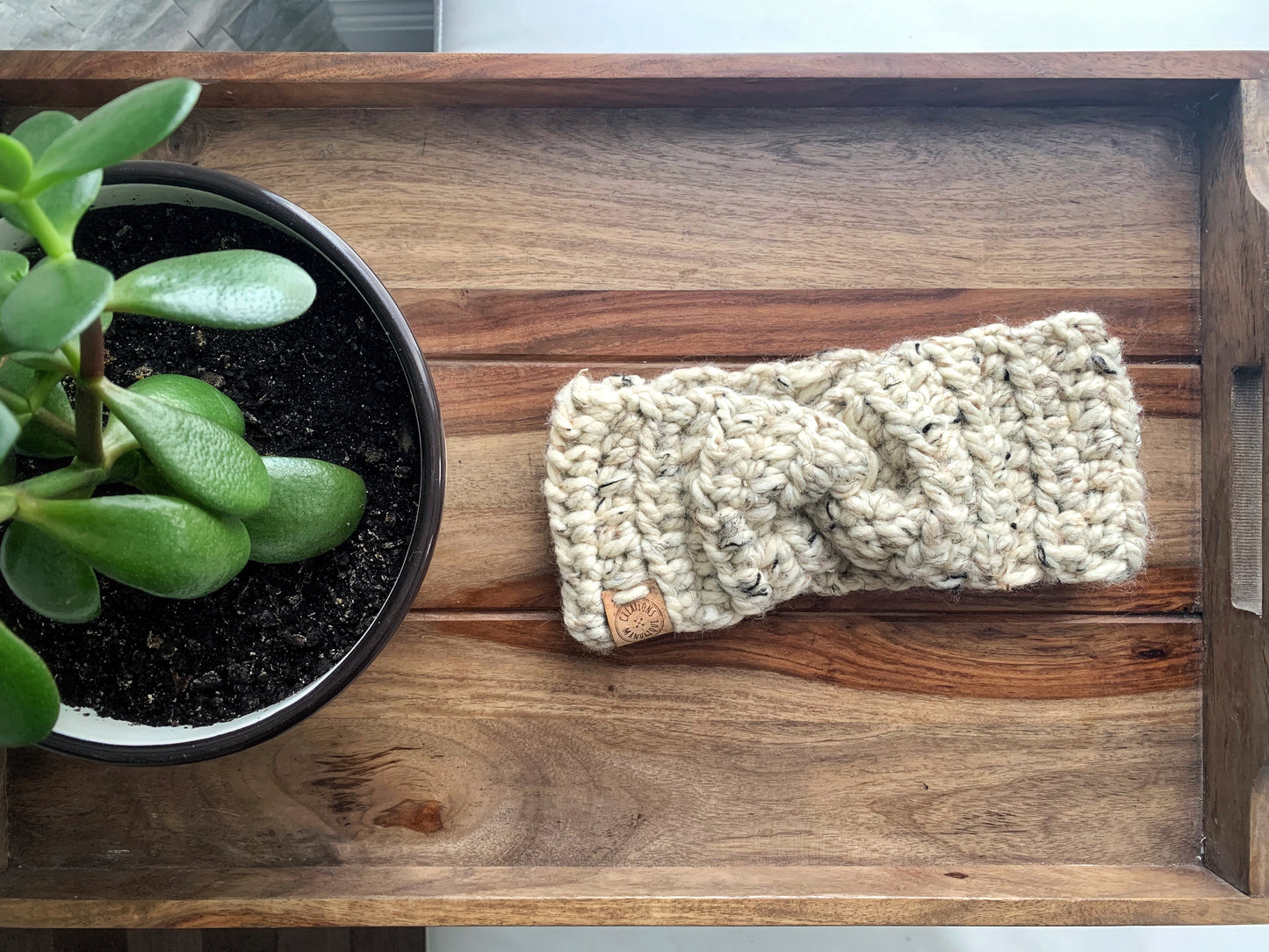 Bandeau croisé - Épais - Sur commande - Couleur au choix