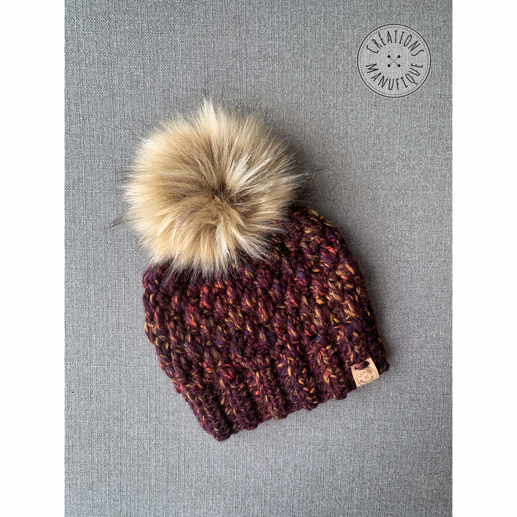 Autumn color tuque - On order